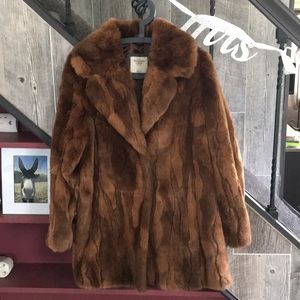 Abercrombie and Fitch Faux Fur Coat
